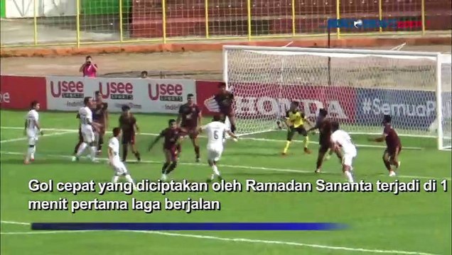 Ayam Jantan PSM Makassar Patok Tim Super Elang Jawa PSS Sleman 4-0