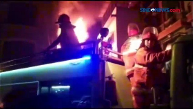 Ruko Penyimpanan Perabot Dilalap Api di Pematangsiantar