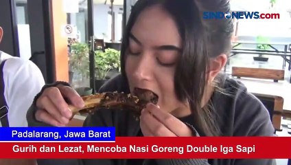 Gurih dan Lezat, Mencoba Nasi Goreng Double Iga Sapi di Padalarang