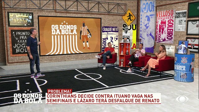 Neto questiona: Paulinho pode substituir Renato Augusto? 08/03/2023 15:46:07