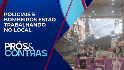 Teto de shopping desaba em Osasco