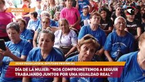 Día de la mujer: “nos comprometemos a seguir trabajando juntos por una igualdad real”