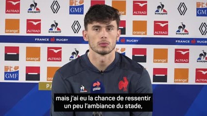 XV de France - Dumortier : “C’est mythique pour un joueur de rugby de jouer à Twickenham”