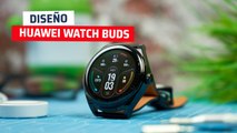 Diseño del Huawei Watch Buds