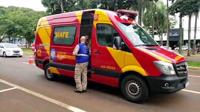 Motorista sofre amputação no dedo em acidente na Avenida Brasil