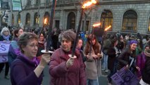 Multitudinarias manifestaciones por la igualdad este 8M en las principales ciudades españolas