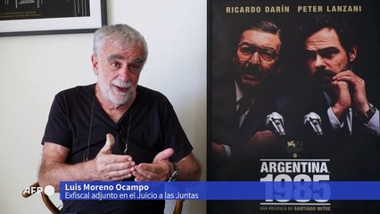 Fiscal de "Argentina, 1985" dice que el film está ganando "la batalla por la memoria"