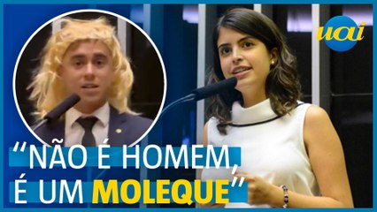 Tábata Amaral pede cassação de Nikolas por fala transfóbica