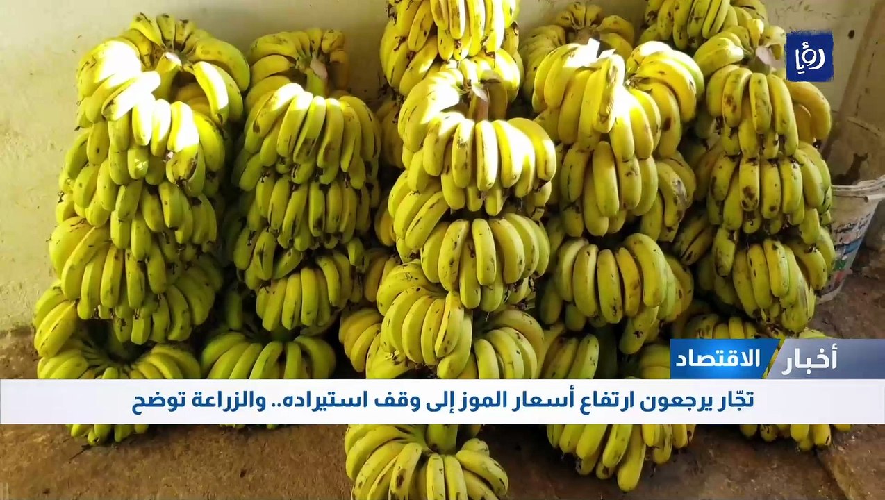 شكاوى من ارتفاع قياسي بأسعار الموز البلدي في إربد