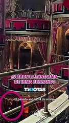 Captaron el supuesto fantasma de Irma Serrano en el Teatro Fru Fru
