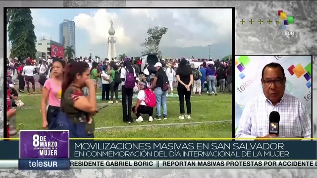 Mujeres salvadoreñas exigen respeto a sus derechos y el cumplimiento de las normas de género