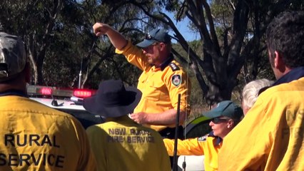 RFS works to control blaze in Tambaroora