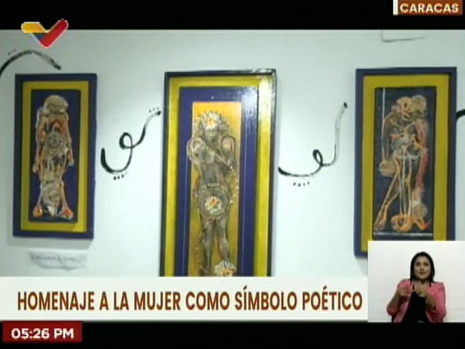 Inauguran exposición Un Canto Pictórico a la Mujer en la galería de Arte del Teatro Teresa Carreño