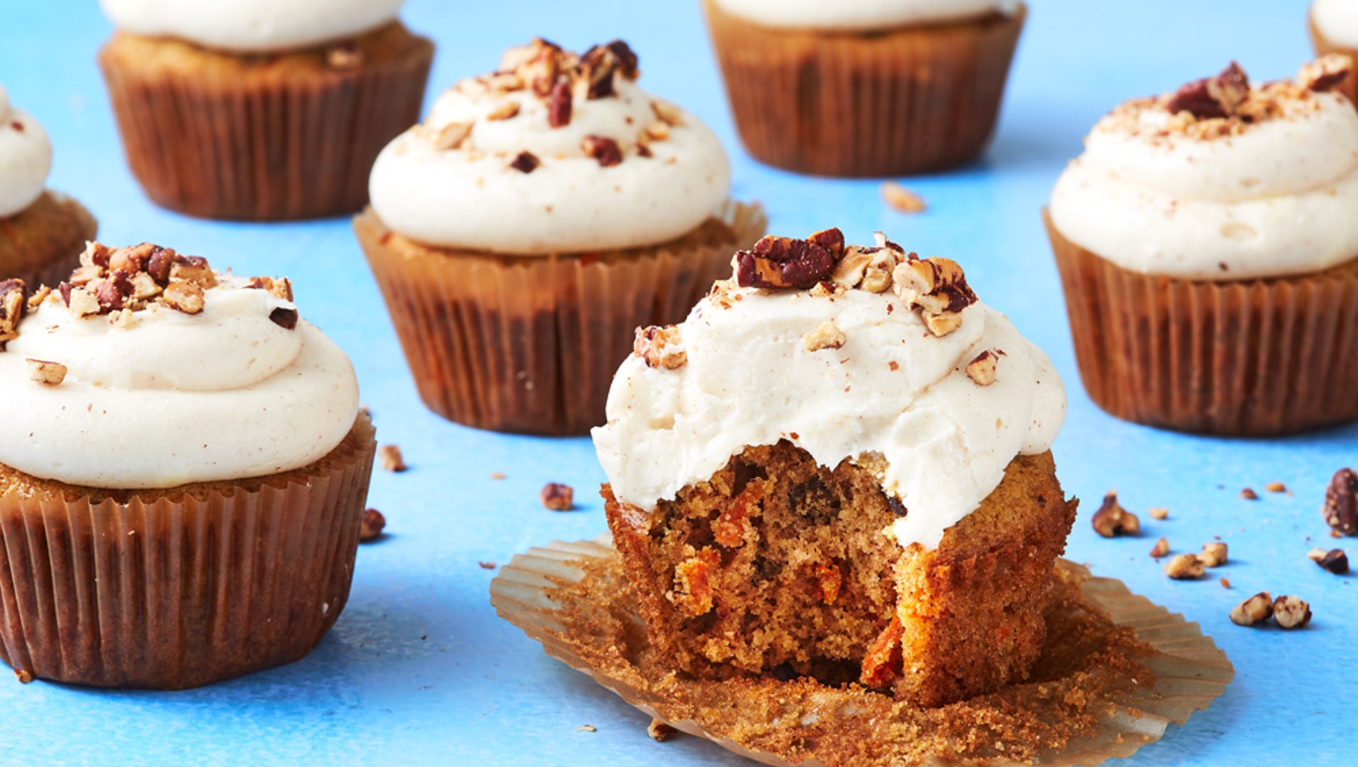 Make Your Favorite Spring Dessert Shareable With Carrot Cake Cupcakes