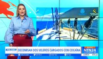 Interceptan dos veleros con más de mil kilos de cocaína en las Islas Canarias en España