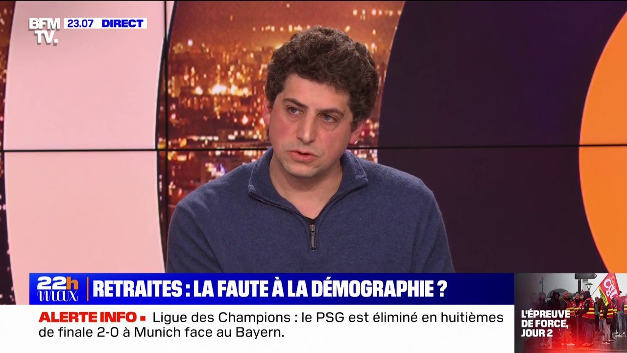 Michaël Zemmour sur les retraites: "Quand vous agissez sur l'âge de départ, vous faites les mêmes économies au global mais sur 5 ou 6 millions de personnes"
