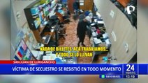 Imágenes exclusivas del secuestro de empresario en SJL