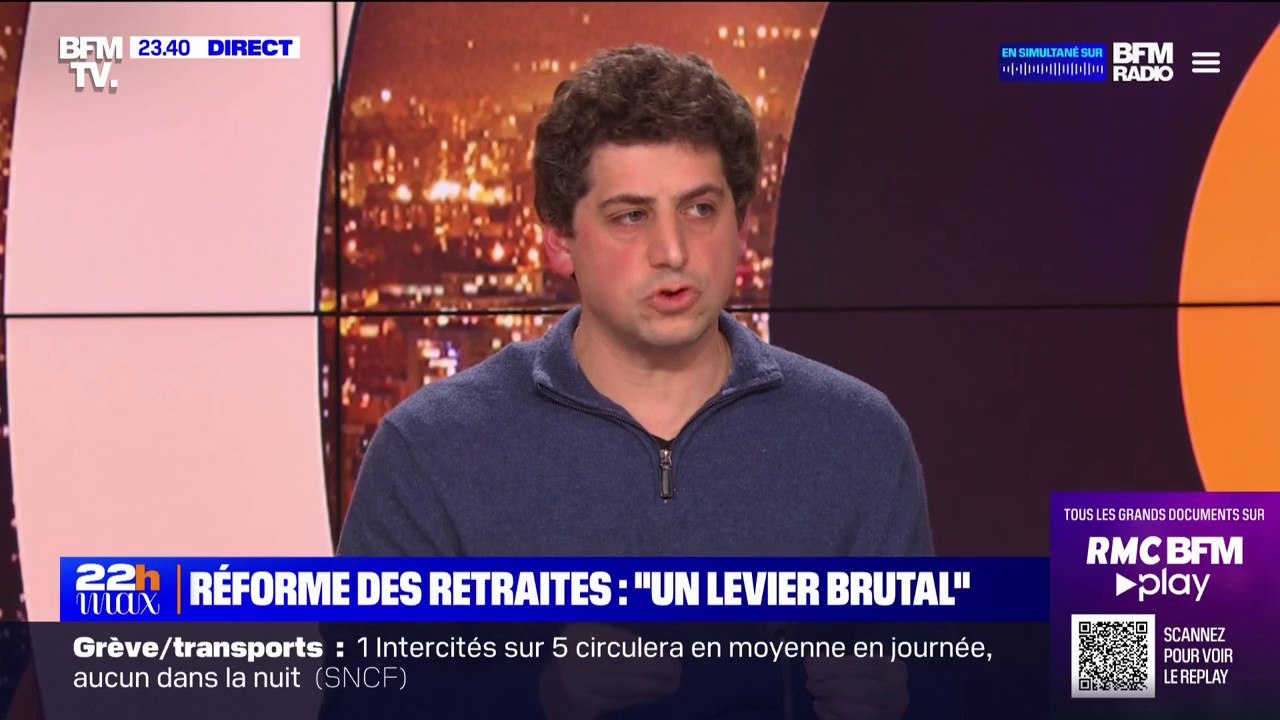 Michaël Zemmour: "Dans la plupart des cas, les personnes qui étaient au chômage ou au RSA 2 ans avant la retraite y restent 2 ans de plus du fait du décalage de la retraite"