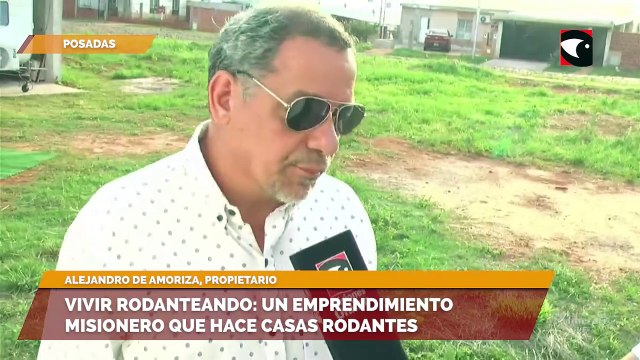 Vivir rodanteando: un emprendimiento misionero que hace casas rodantes