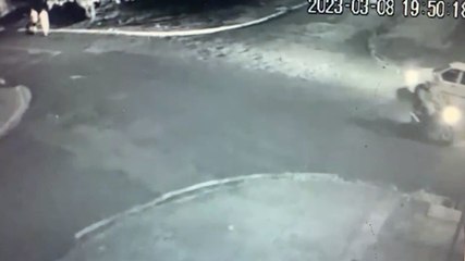 Câmera registra acidente no Alto Alegre