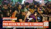 Grupos de activistas del movimiento feminista en Cochabamba protestan contra la iglesia