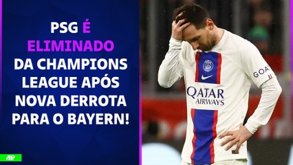 ELIMINADO! PSG PERDE para o Bayern e ESTÁ FORA da Champions League DE NOVO nas 8ªs! | PÓS-JOGO