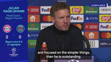 Nagelsmann hails Upamecano as 'one of the best centre backs in the world'