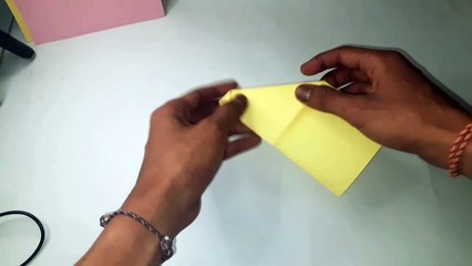 how to make a simple origami airplane || paper origami