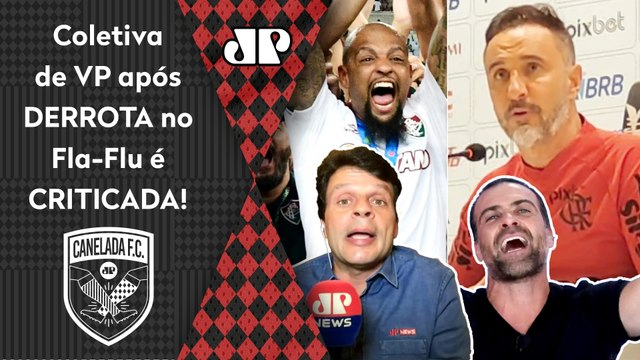 O Vítor Pereira tá de BRINCADEIRA? Cara, ELE FALOU... Declarações após 2 a 1 do Fluminense são CRITICADAS