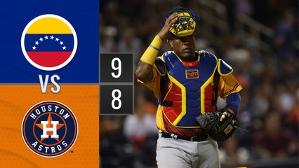Resumen Venezuela vs Houston| Juego de preparación  8-mar