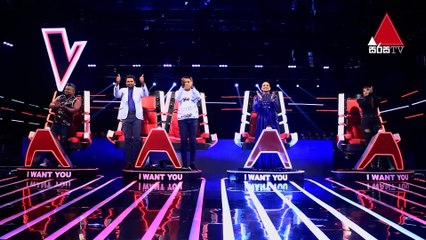 Sheron Silva | Sanda Ona (සඳ ඕනා) | Knockouts - Ranking Chairs | The Voice Sri Lanka
