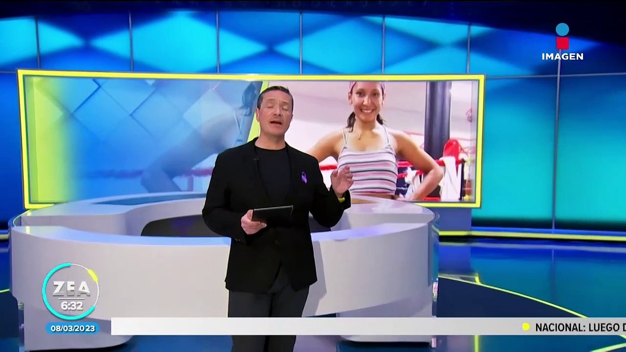 Joven combina sus dos más grandes pasiones; el boxeo y los juzgados