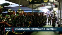TNI AD Berangkatkan 59 Pasukan Bantu Korban Bencana di Natuna