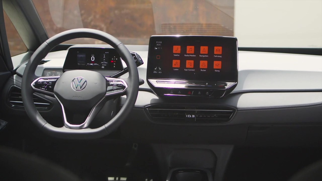 Der neue Volkswagen ID.3 - Modernes und intuitives Bedienkonzept ...