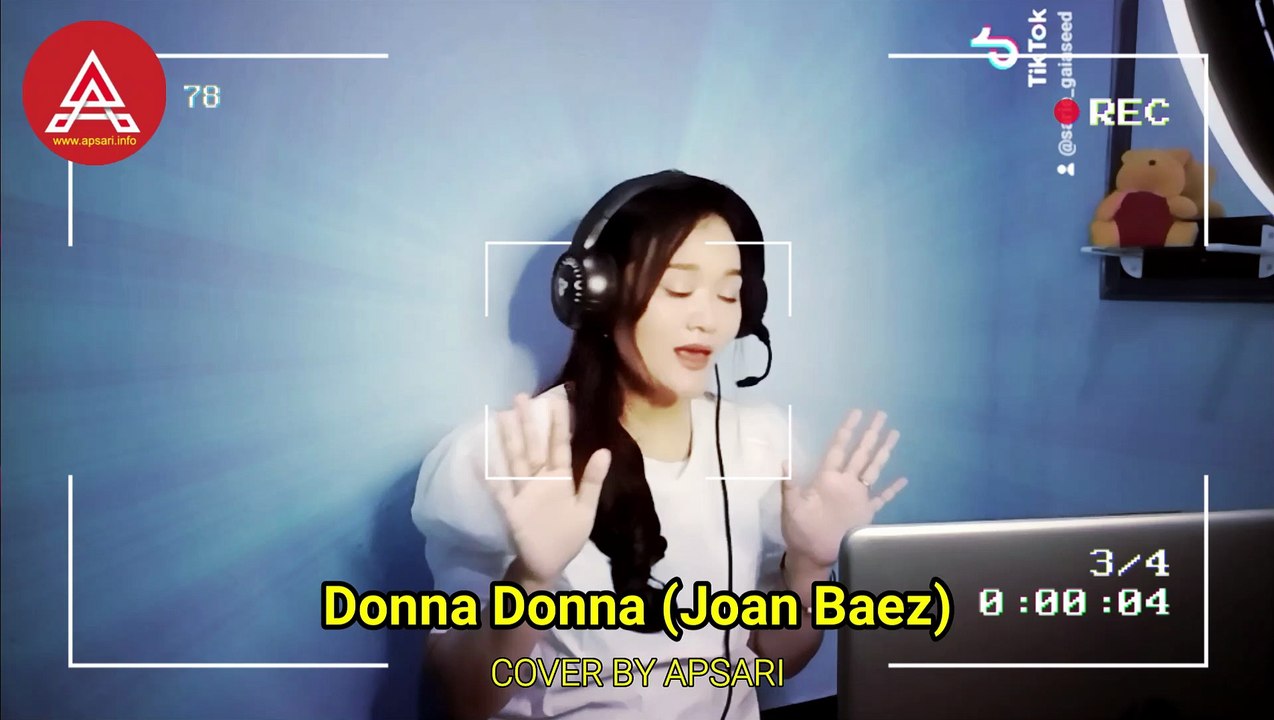 Donna Donna - Joan Baez (Cover By Apsari) - (Originally Dona Dona by Shalom Secunda & Aaron Zeitlin)