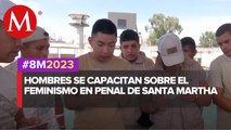 Hacen talleres para reos con perspectiva de género del reclusorio de Santa Martha Acatitla