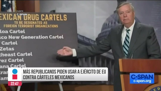 EU insiste en declarar a cárteles como organizaciones terroristas