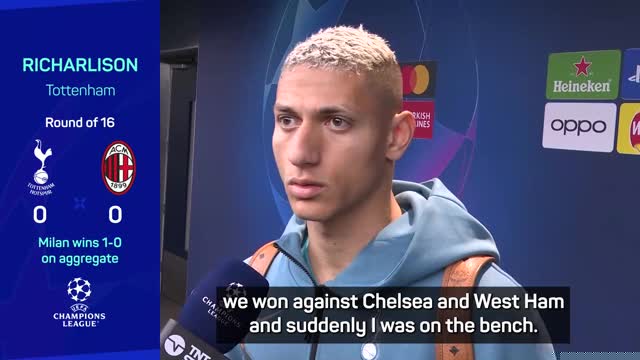 Richarlison vents out at lack of playing time after Champions League exit