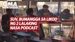 SUV, bumangga sa likod ng 2 lalaking nasa podcast | GMA News Feed