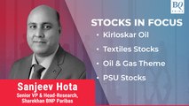 Stocks In Focus |  Kirloskar Oil, Textile Stocks, And More