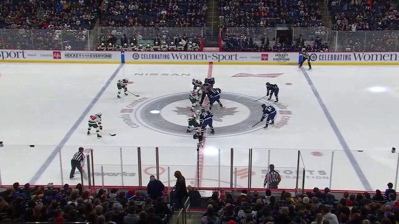 NHL - Minnesota Wild @ Winnipeg Jets - 08.03.2023 - Period 1