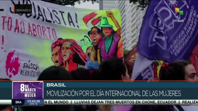 Brasil: Mujeres reclaman justicia ante los feminicidios