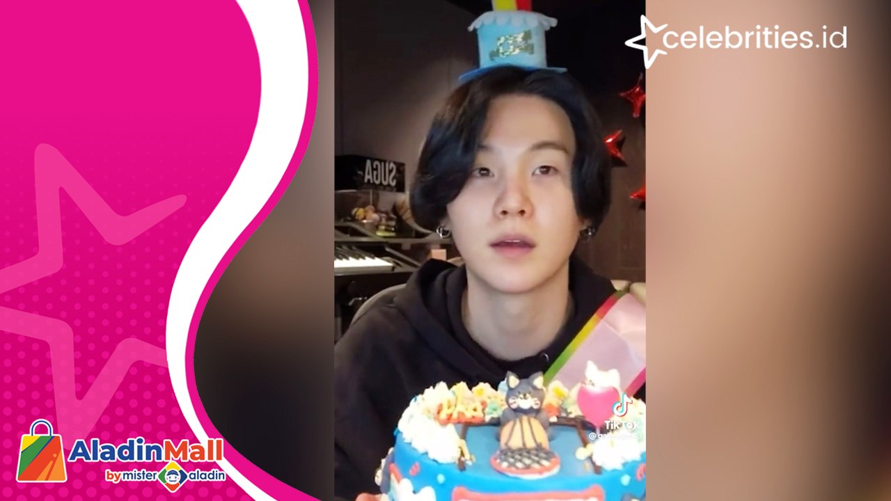 Suga BTS Rayakan Ulang Tahun, Dilamar Seluruh Member BTS