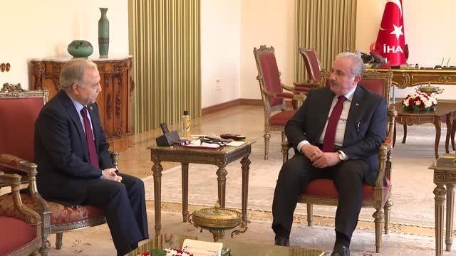 TBMM Başkanı Şentop, İhlas Medya Ankara Temsilcisi Kahraman'ı kabul etti