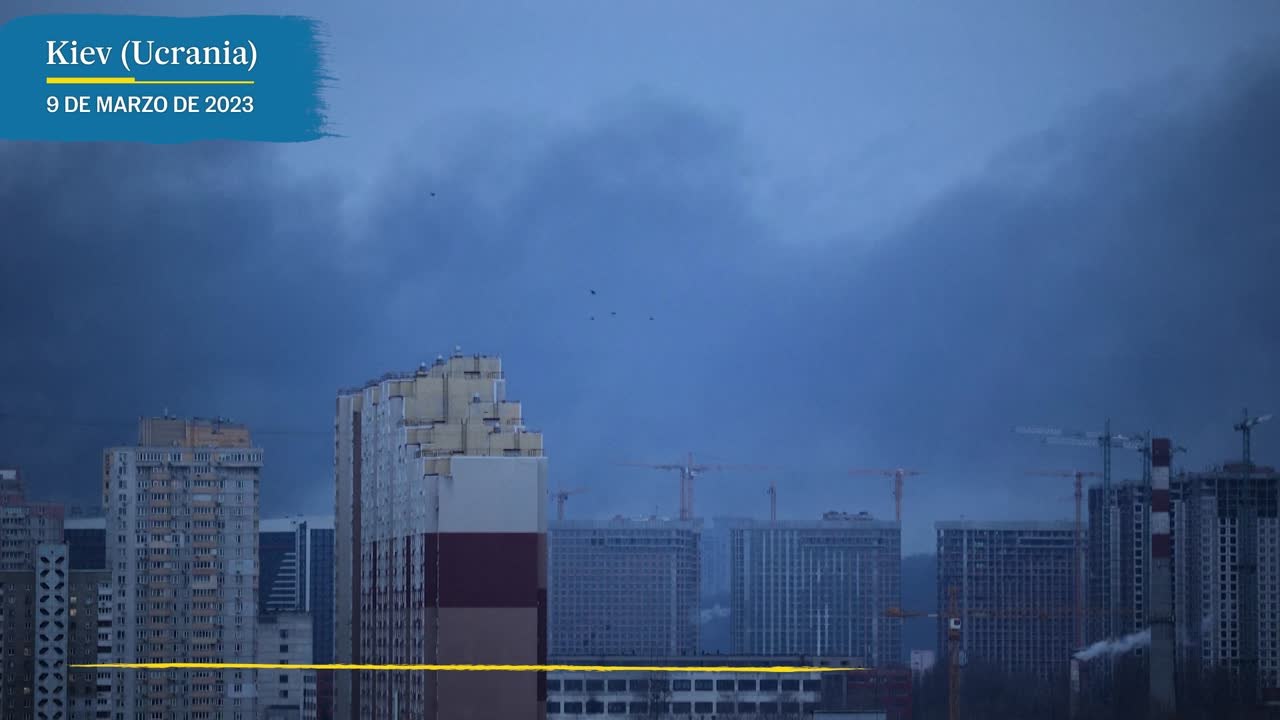 Rusia lanza un nuevo ataque masivo contra varias ciudades de Ucrania