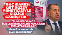 Ümit Özdağ Göç İdaresi'nin Üst Düzey Yöneticisiyle Gizli Toplantı Yaptık Diyerek Tek Tek Anlattı