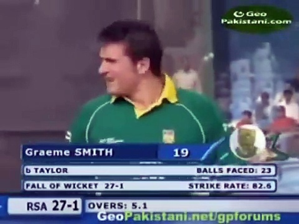 2006-07 Champions Trophy 2nd Semi Final South Africa v West Indies at Jaipur Nov 2nd 2006