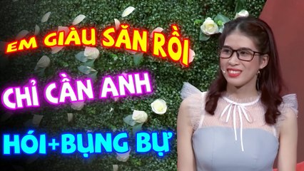 EM GIÀU SẴN RỒI CHỈ CẦN ANH HÓI VỚI BỤNG BỰ LÀ ƯNG  GHÉP ĐÔI HẸN HÒ CÁT TƯỜNG QUYỀN LINH HAY NHẤT