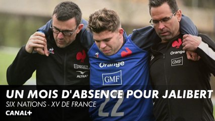 Matthieu Jalibert absent au moins un mois - Rugby XV de France