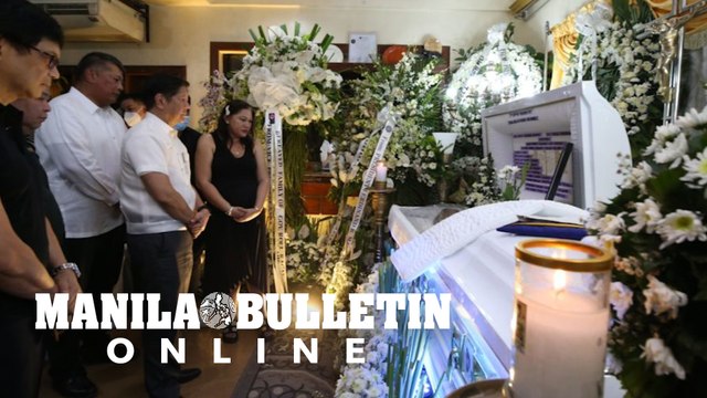 Marcos visits slain Governor Degamo’s wake; vows justice will be served